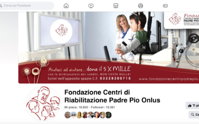 La Fondazione Centri di Riabilitazione Padre Pio Onlus ringrazia l’APS Camelia