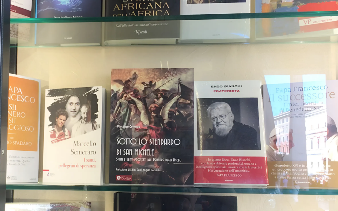 In libreria, Sotto lo stendardo di San Michele, primo libro delle Edizioni Camelia